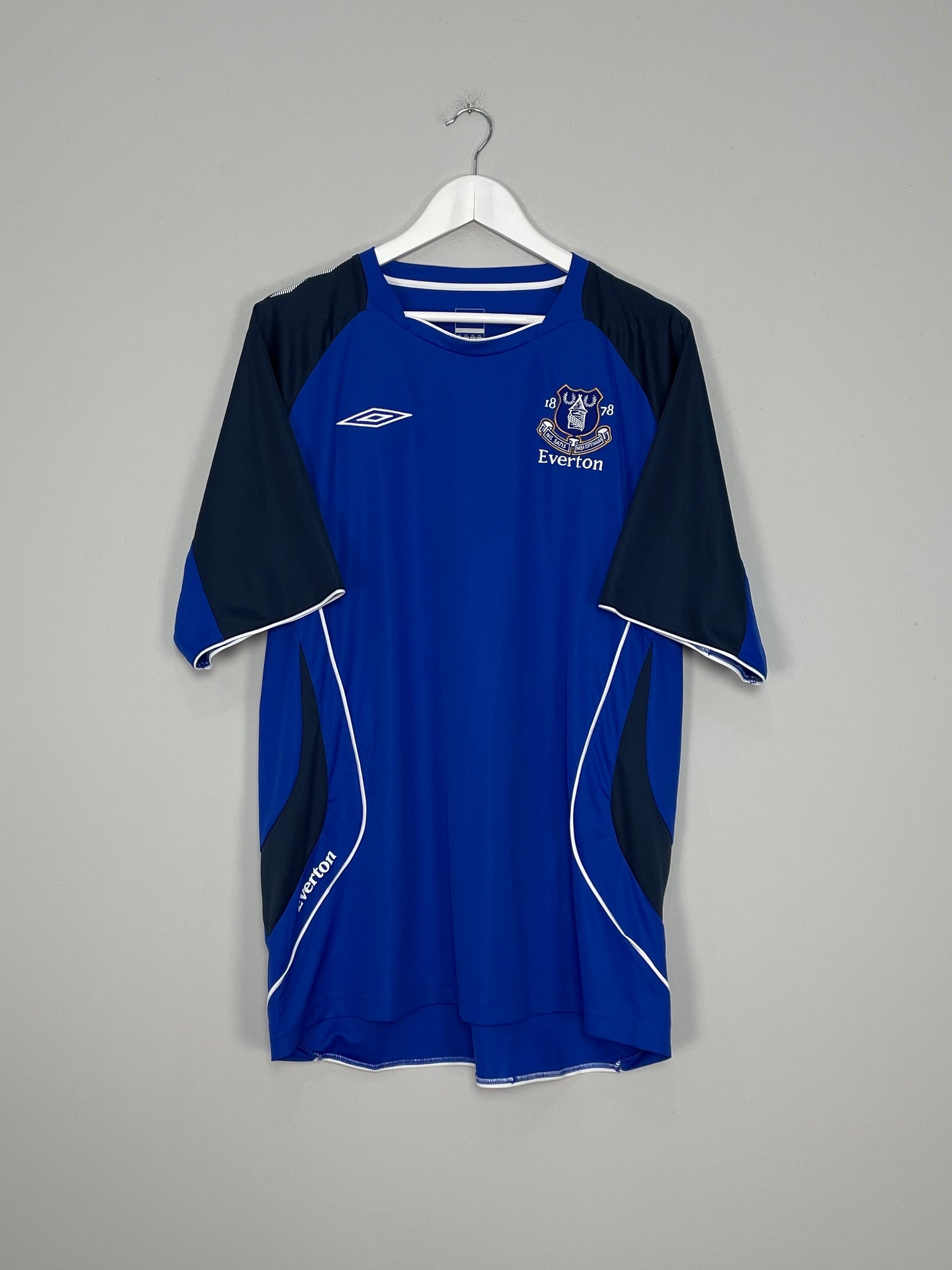 2008/09 EVERTON TRAINING SHIRT (XXL) UMBRO