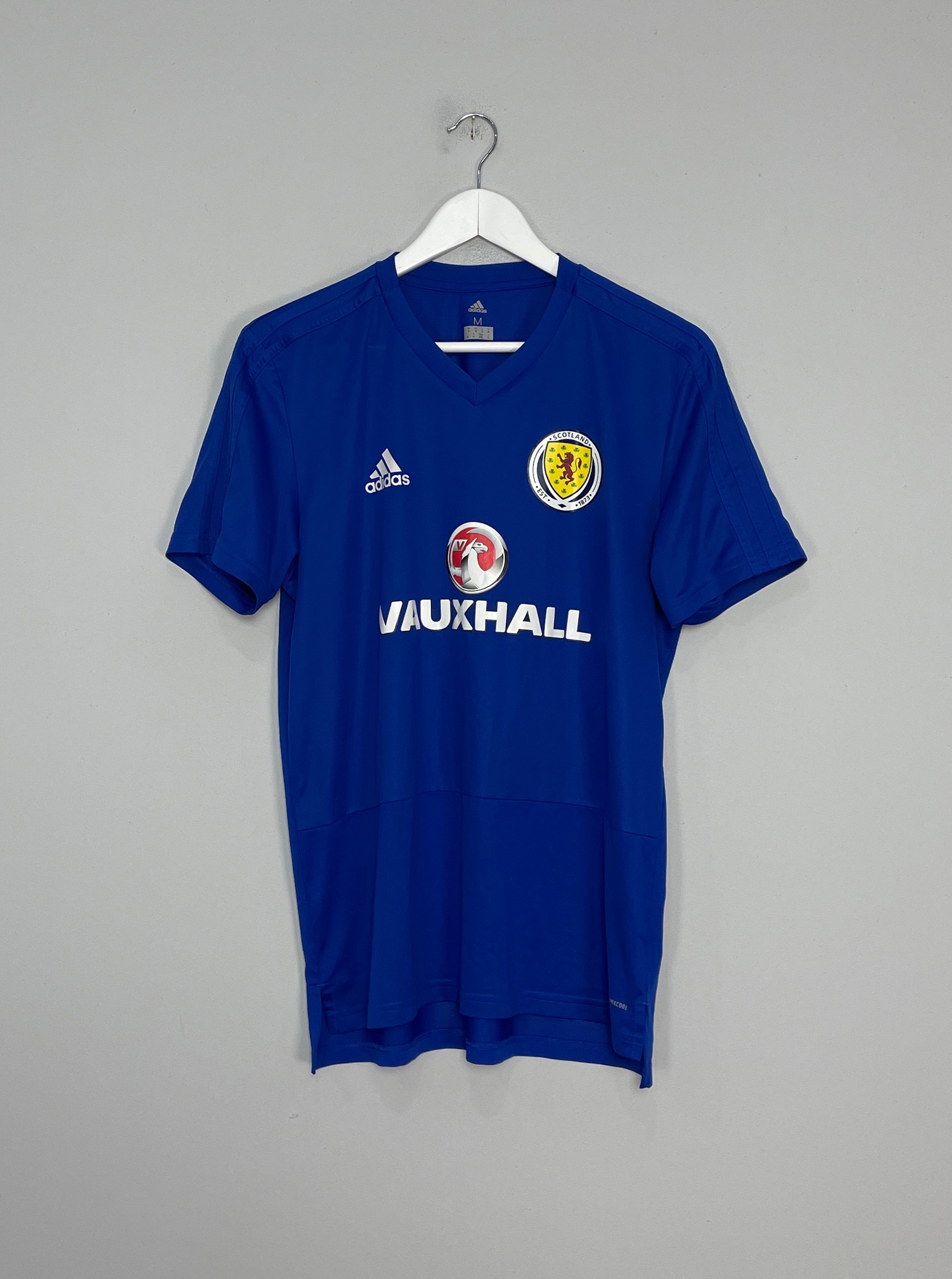 2017/18 SCOTLAND TRAINING SHIRT (M) ADIDAS