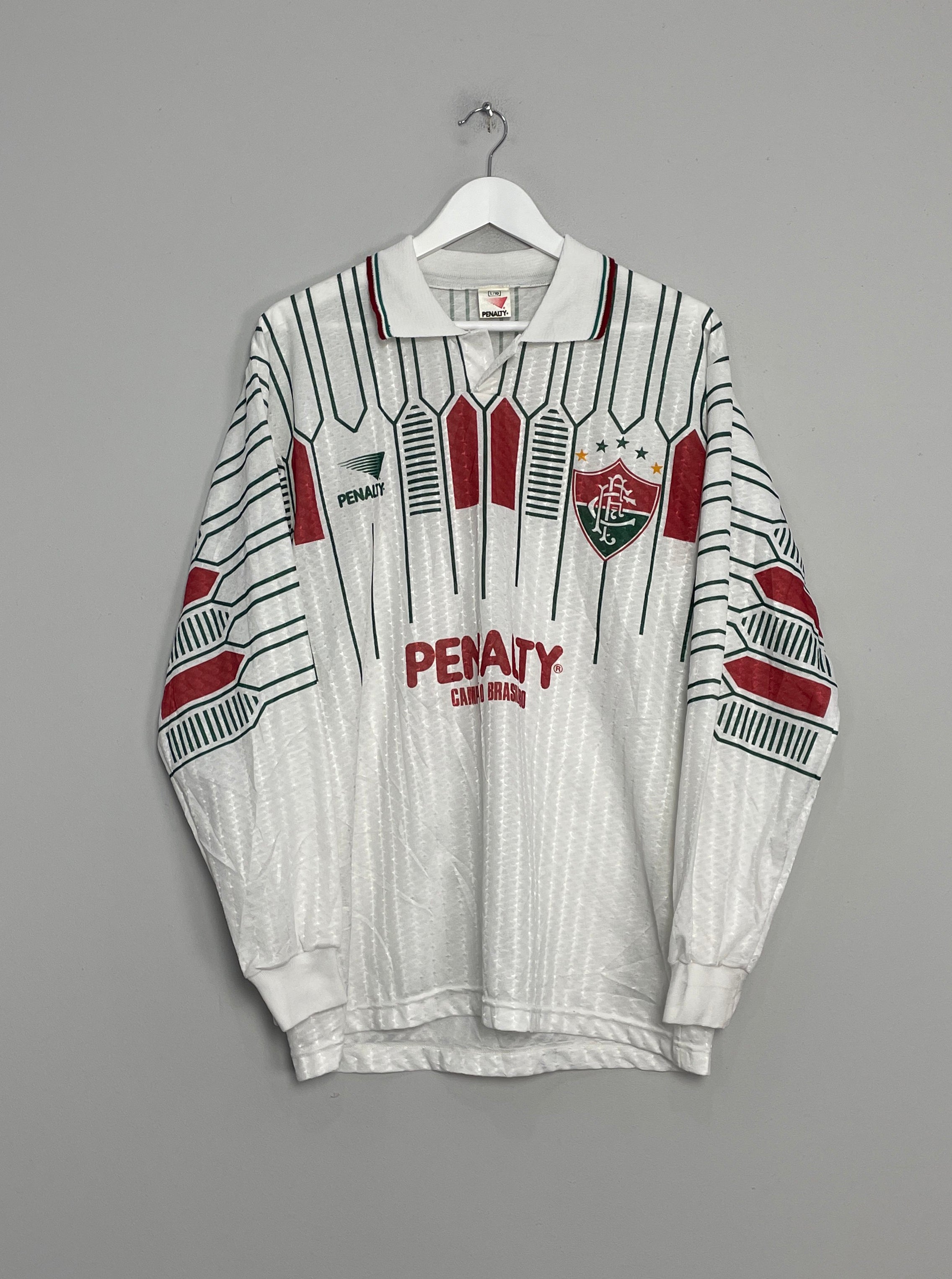 1989/90 FLUMINENSE L/S AWAY SHIRT (L) PENALTY