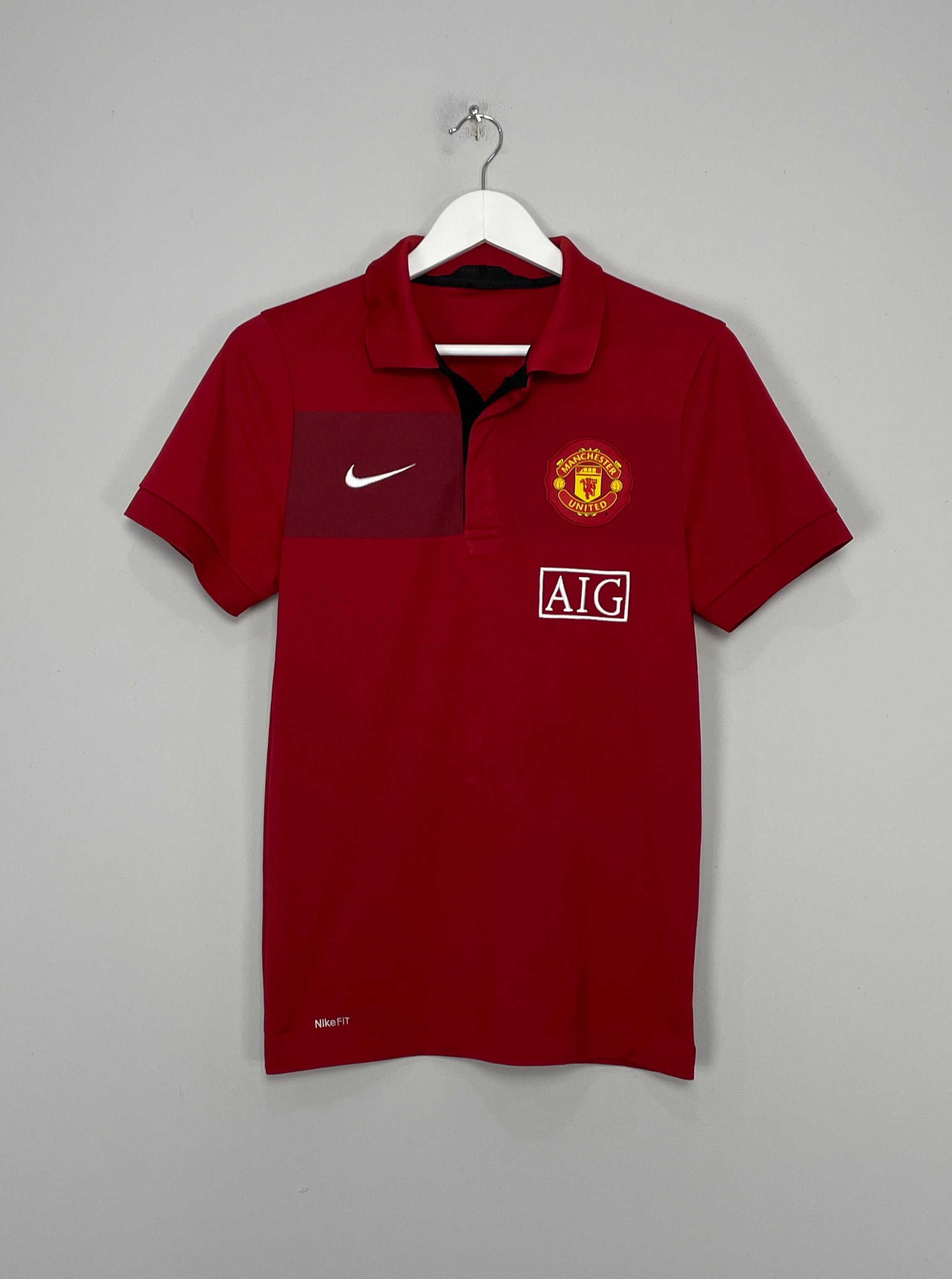 2008/09 MANCHESTER UNITED POLO SHIRT (S) NIKE