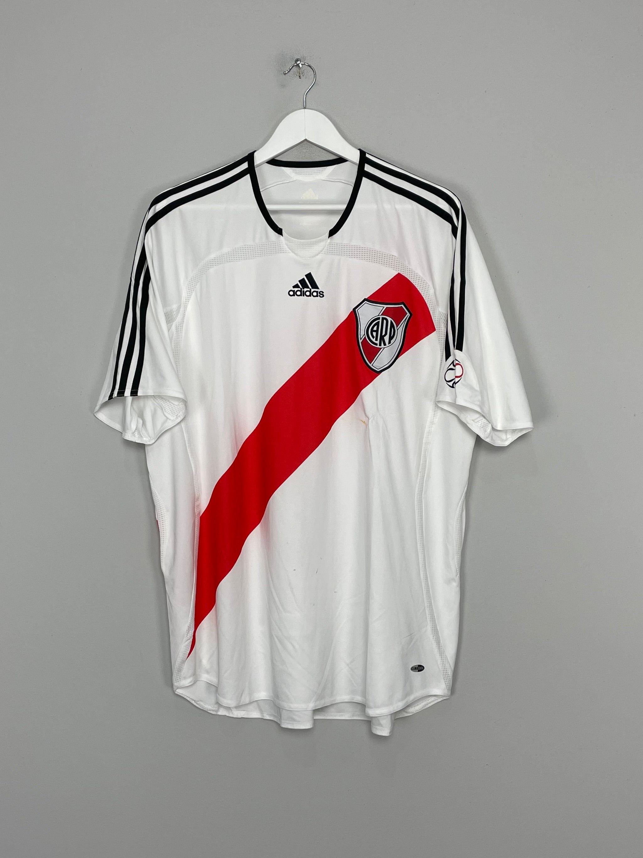 2008/09 RIVER PLATE HOME SHIRT (XL) ADIDAS