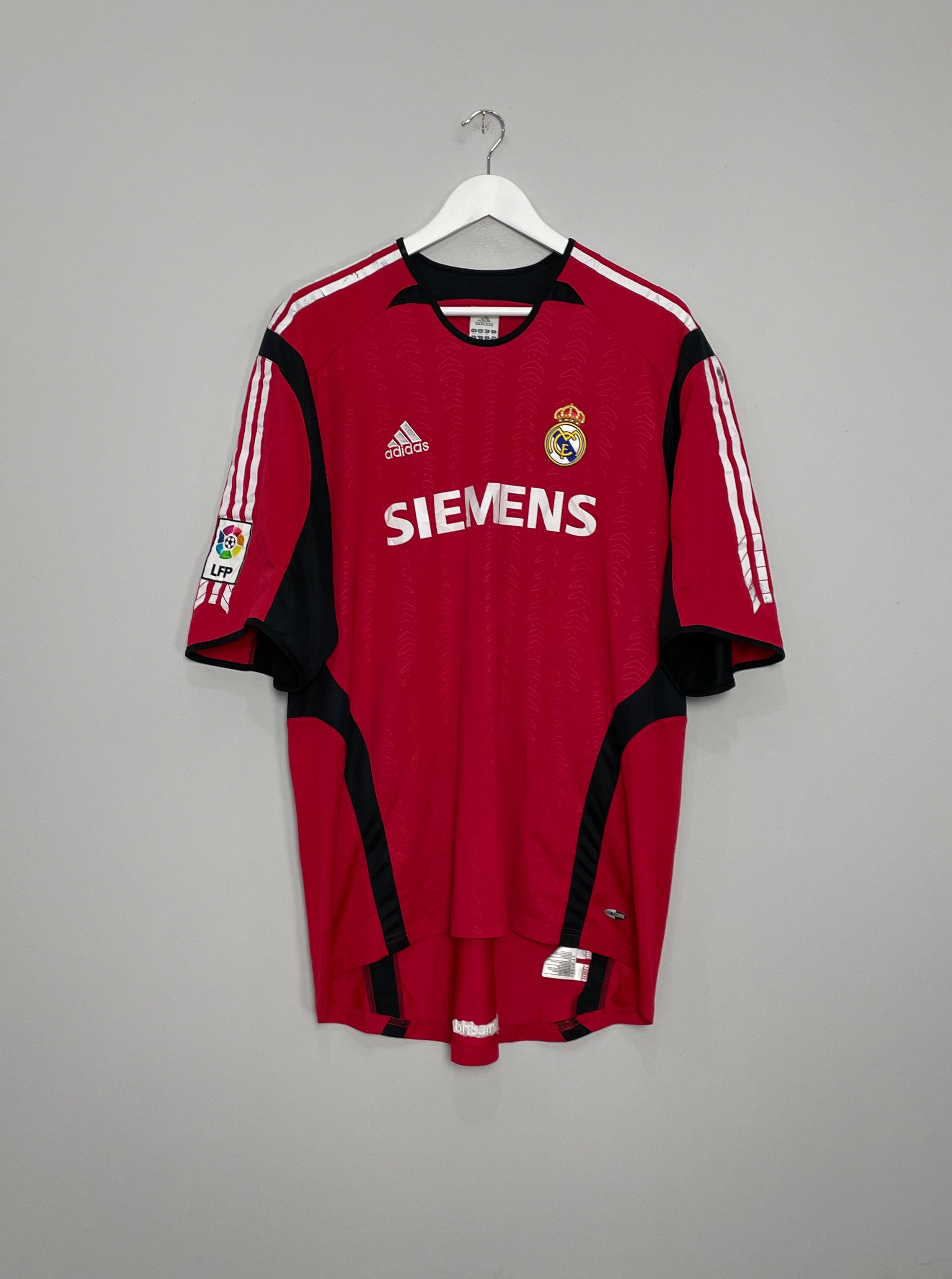 2005/06 REAL MADRID GK SHIRT (XL) ADIDAS