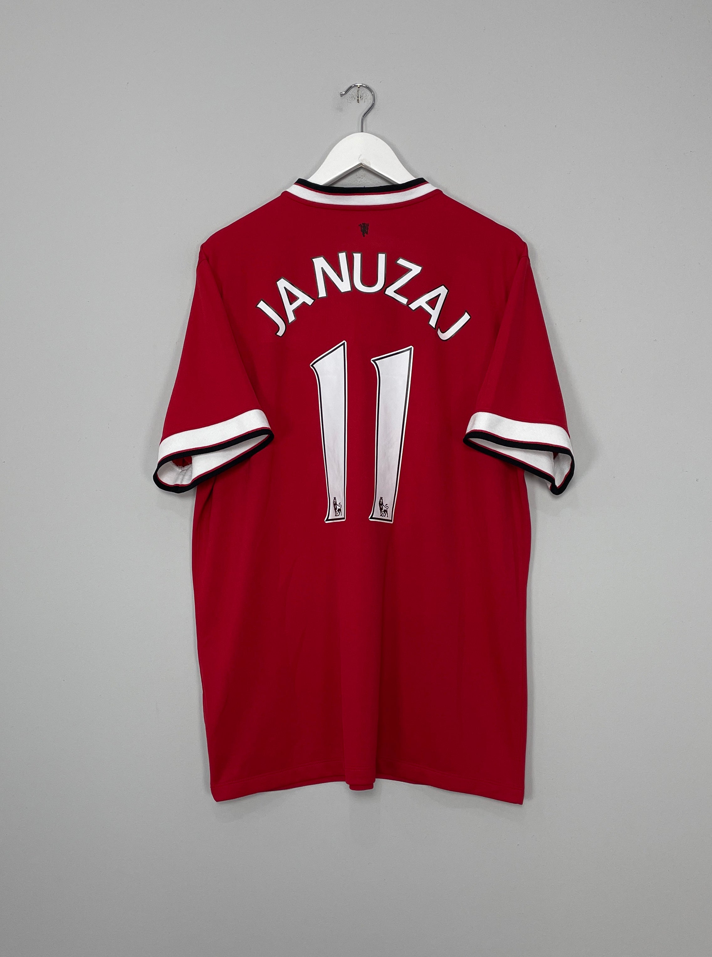 2014/15 MANCHESTER UNITED JANUZAJ #11 HOME SHIRT (XL) NIKE