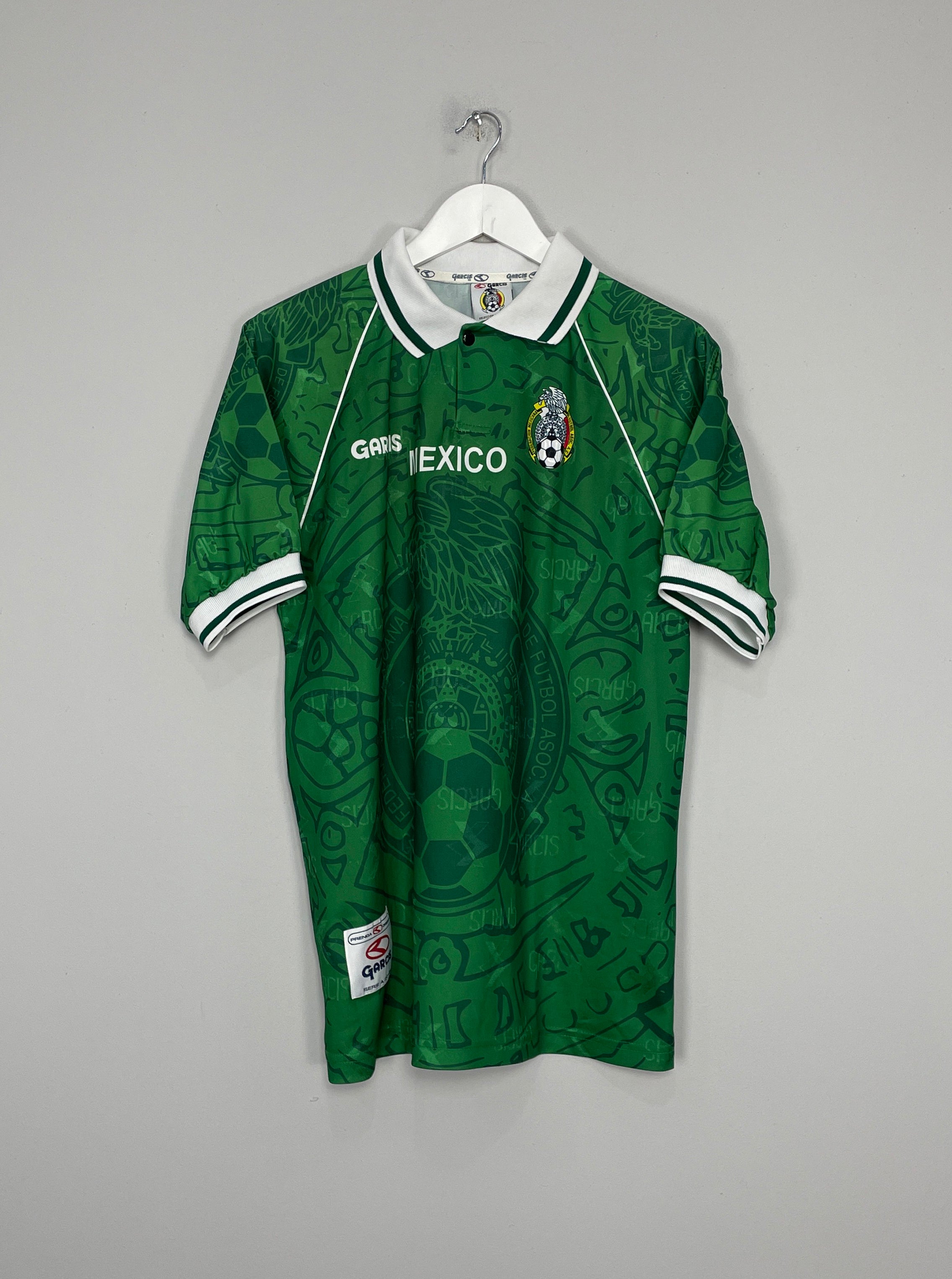 1999/00 MEXICO HOME SHIRT (M) GARCIS