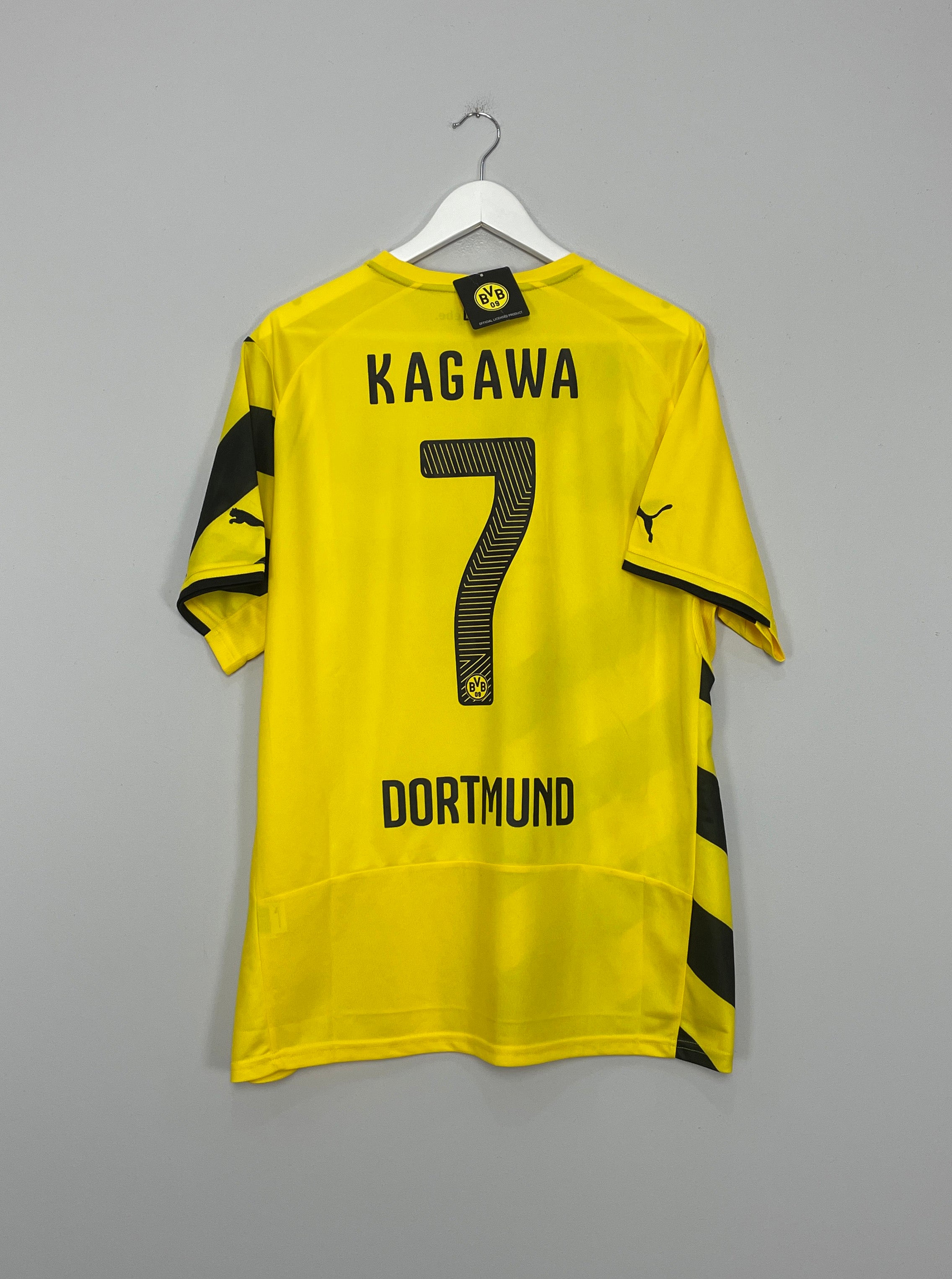 2014/15 DORTMUND KAGAWA #7 *BNWT* HOME SHIRT (XXL) PUMA