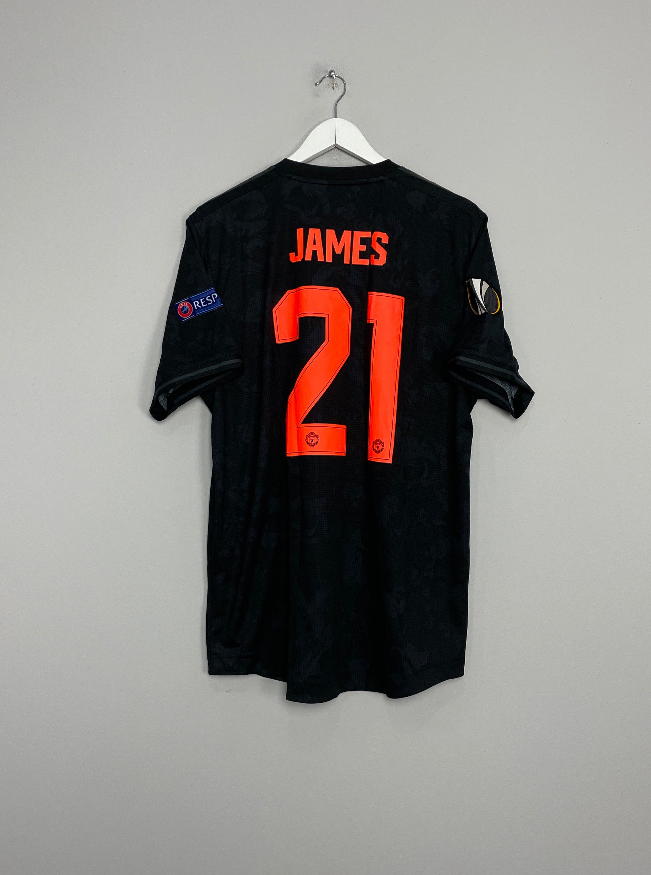 2019/20 MANCHESTER UNITED JAMES #21 *PLAYER ISSUE AUTHENTIC* THIRD SHIRT (XL) ADIDAS
