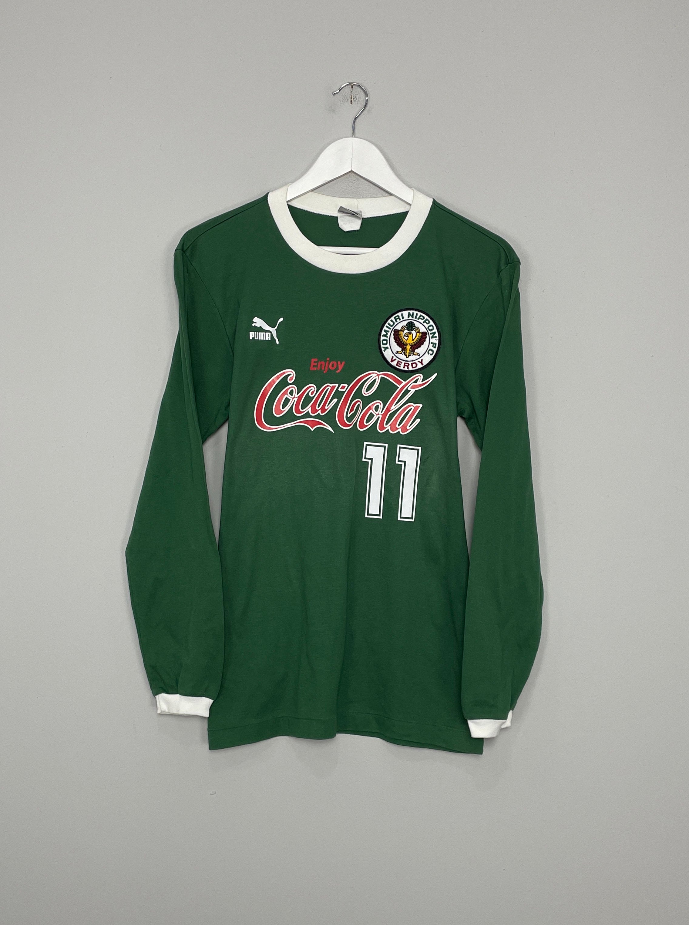 1991 TOKYO VERDY (KAZU) #11 L/S HOME SHIRT (M) PUMA