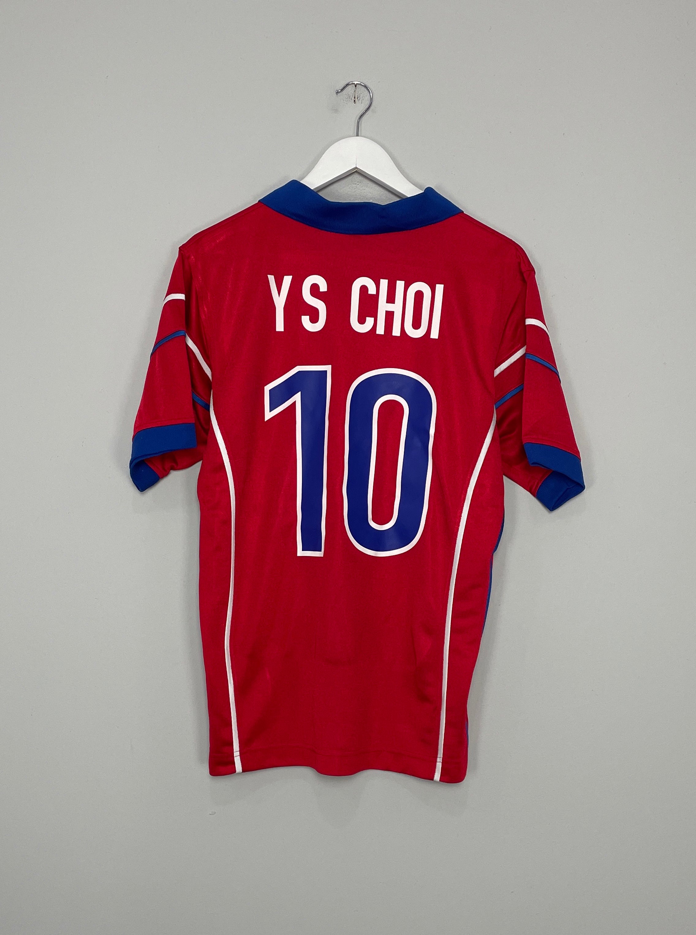 1998 SOUTH KOREA CHOI #10 HOME SHIRT (M) NIKE