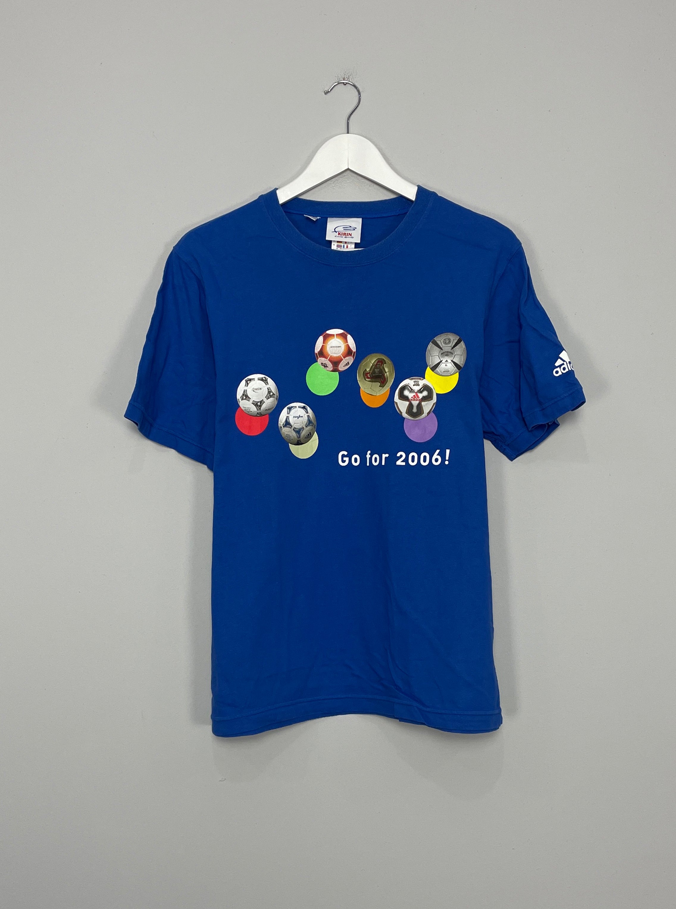 2006 JAPAN WORLD CUP T-SHIRT (M) ADIDAS