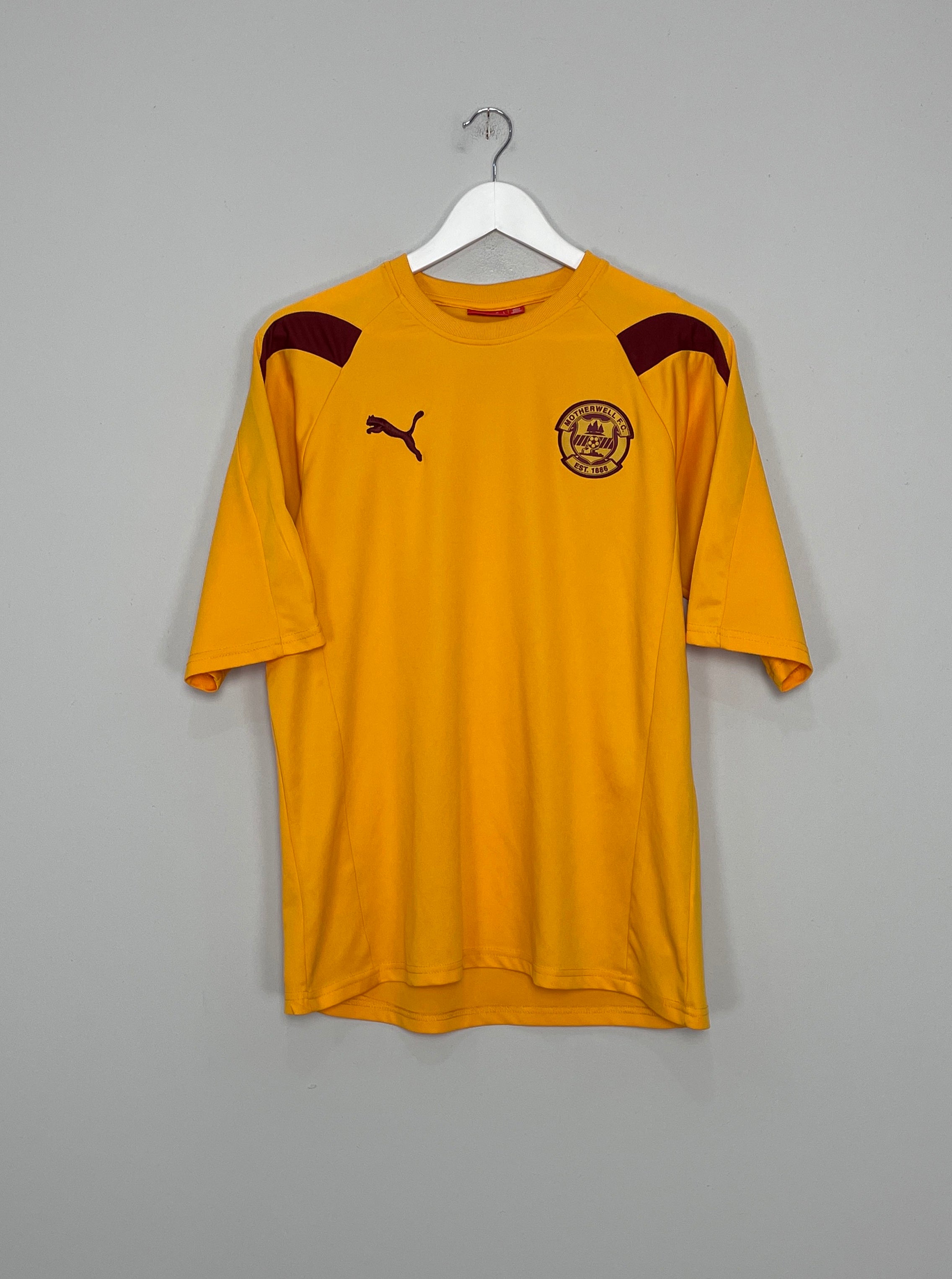 2011/12 MOTHERWELL TRAINING SHIRT (L) PUMA