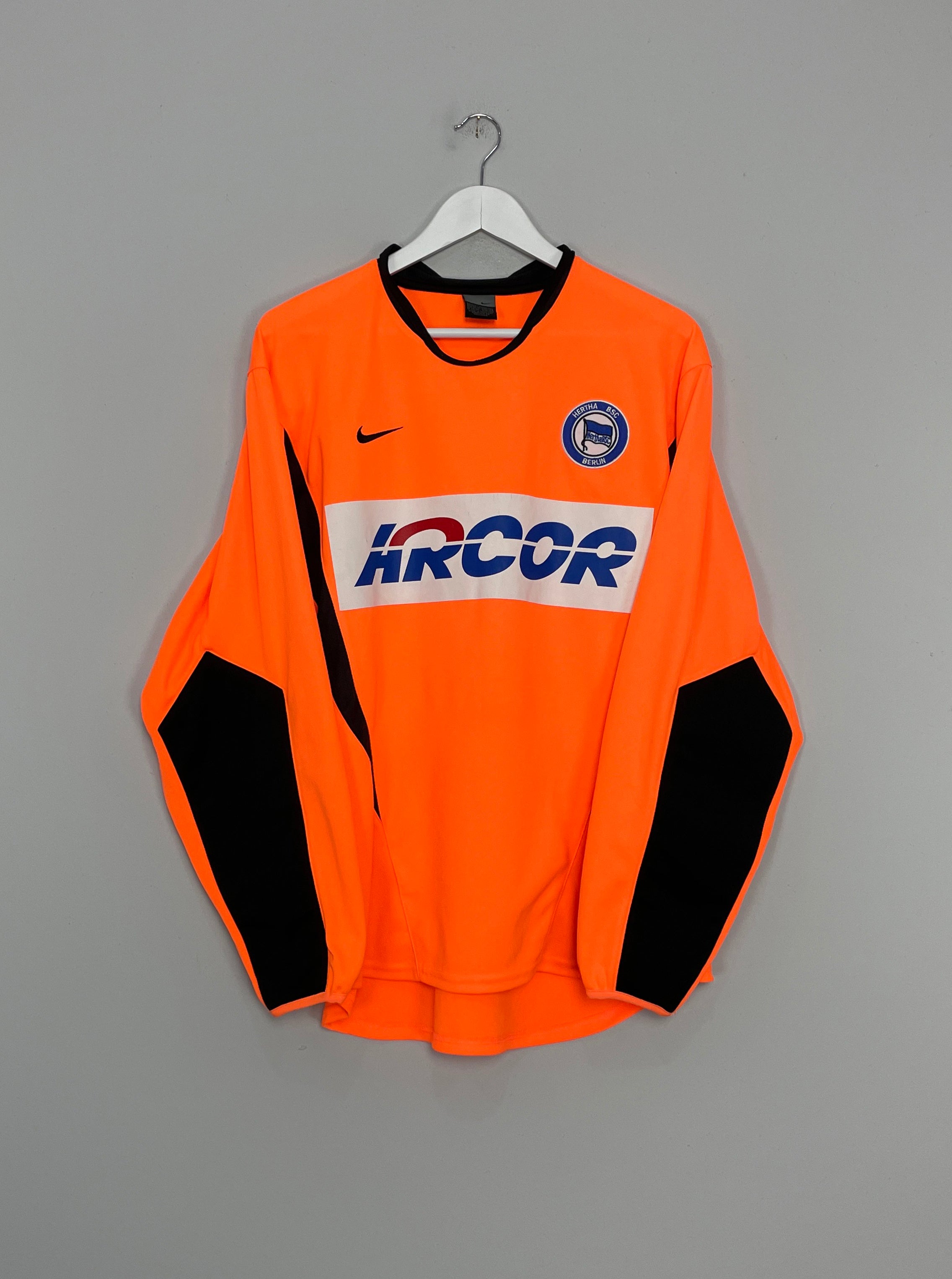 2002/03 HERTHA BERLIN GK SHIRT (M) NIKE