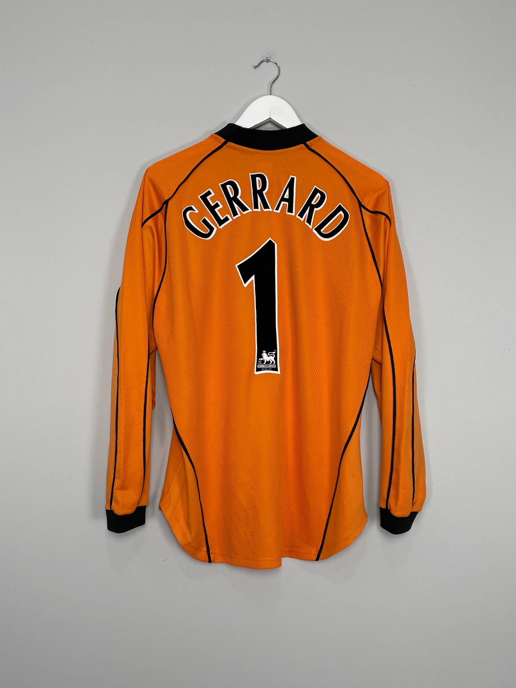 2000/01 EVERTON GERRARD #1 GK SHIRT (M) PUMA