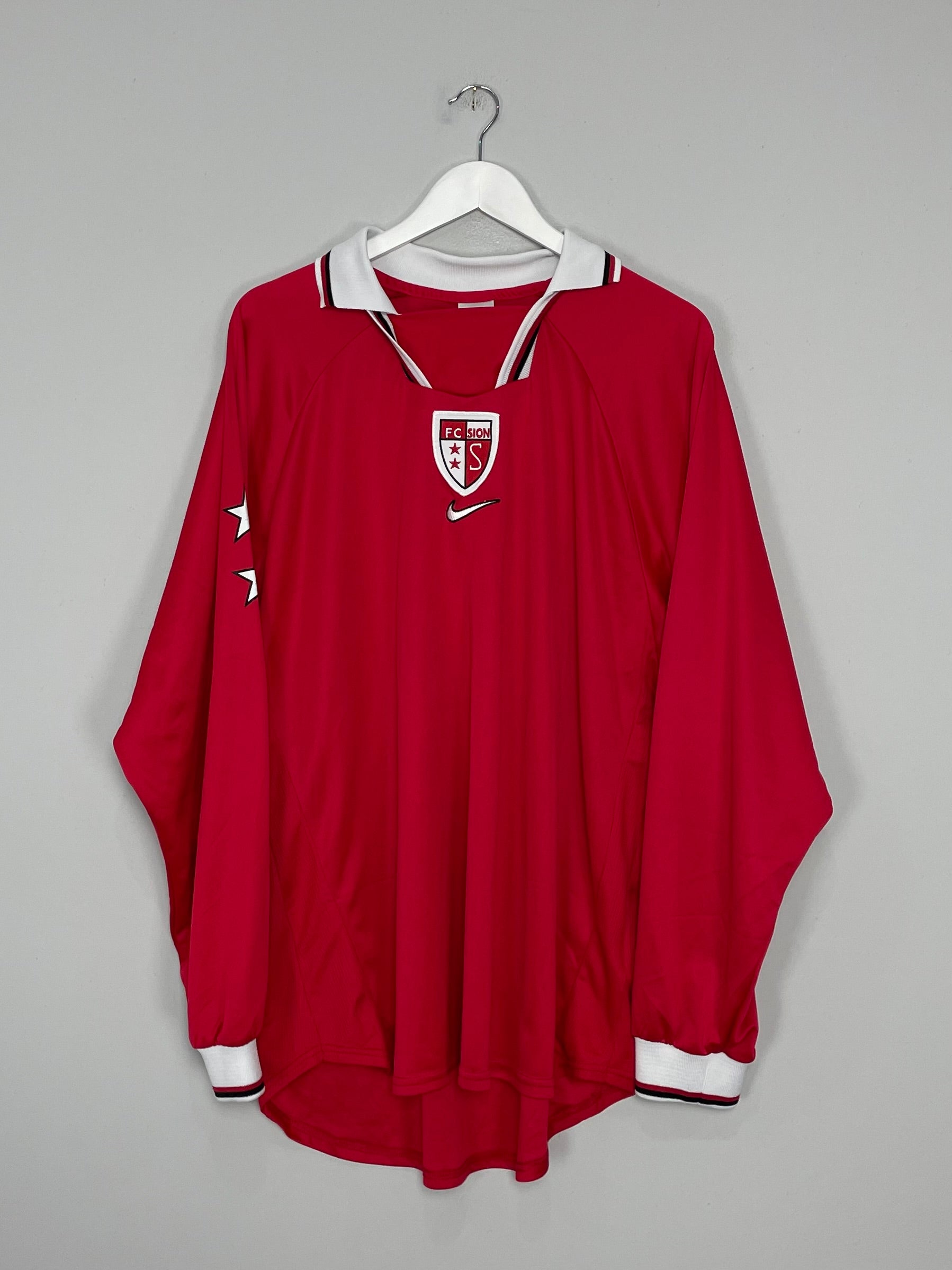 1998/00 FC SION L/S HOME SHIRT (L) NIKE