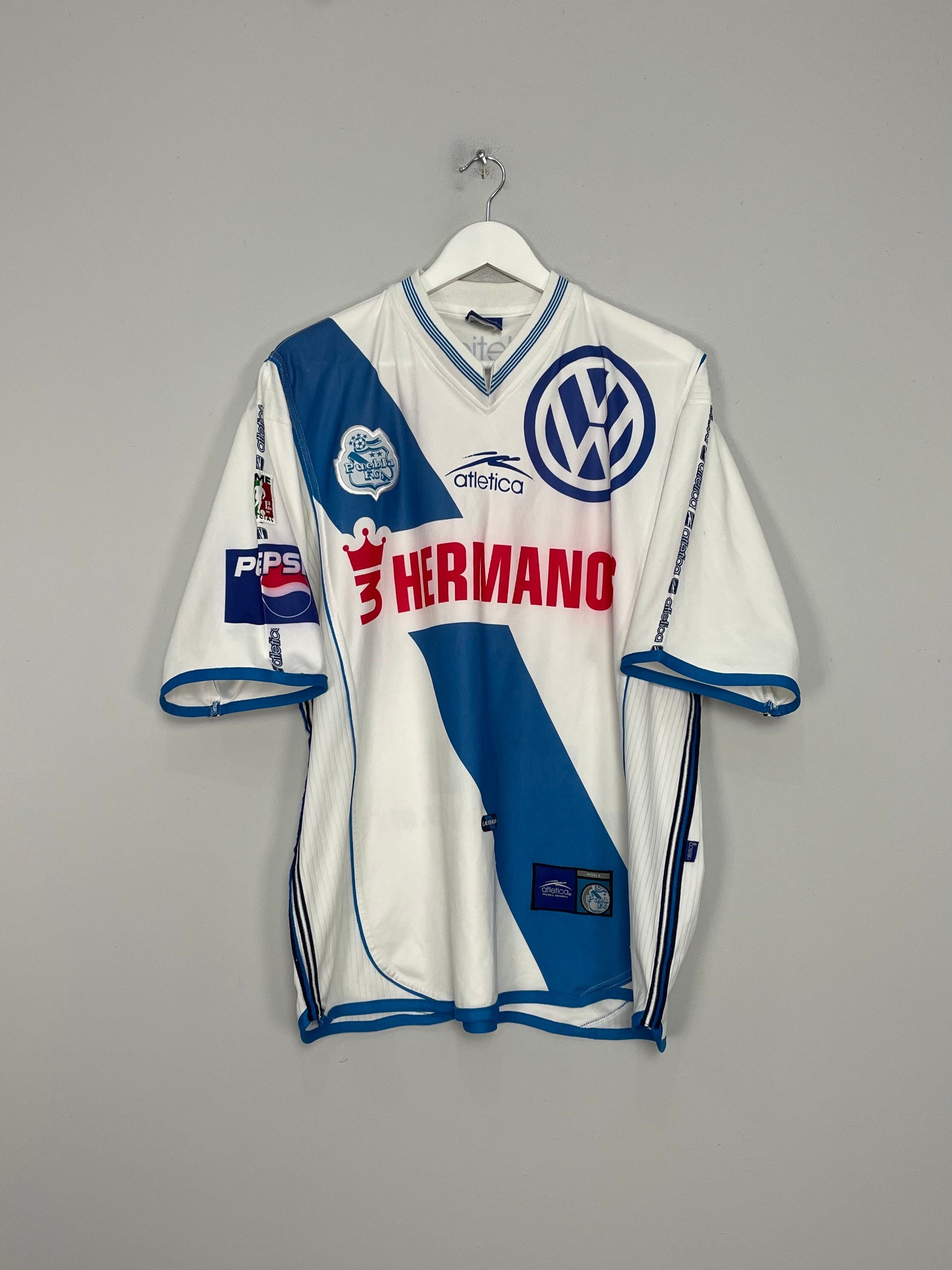 1999/00 PUEBLA HOME SHIRT (L) ATLETICA