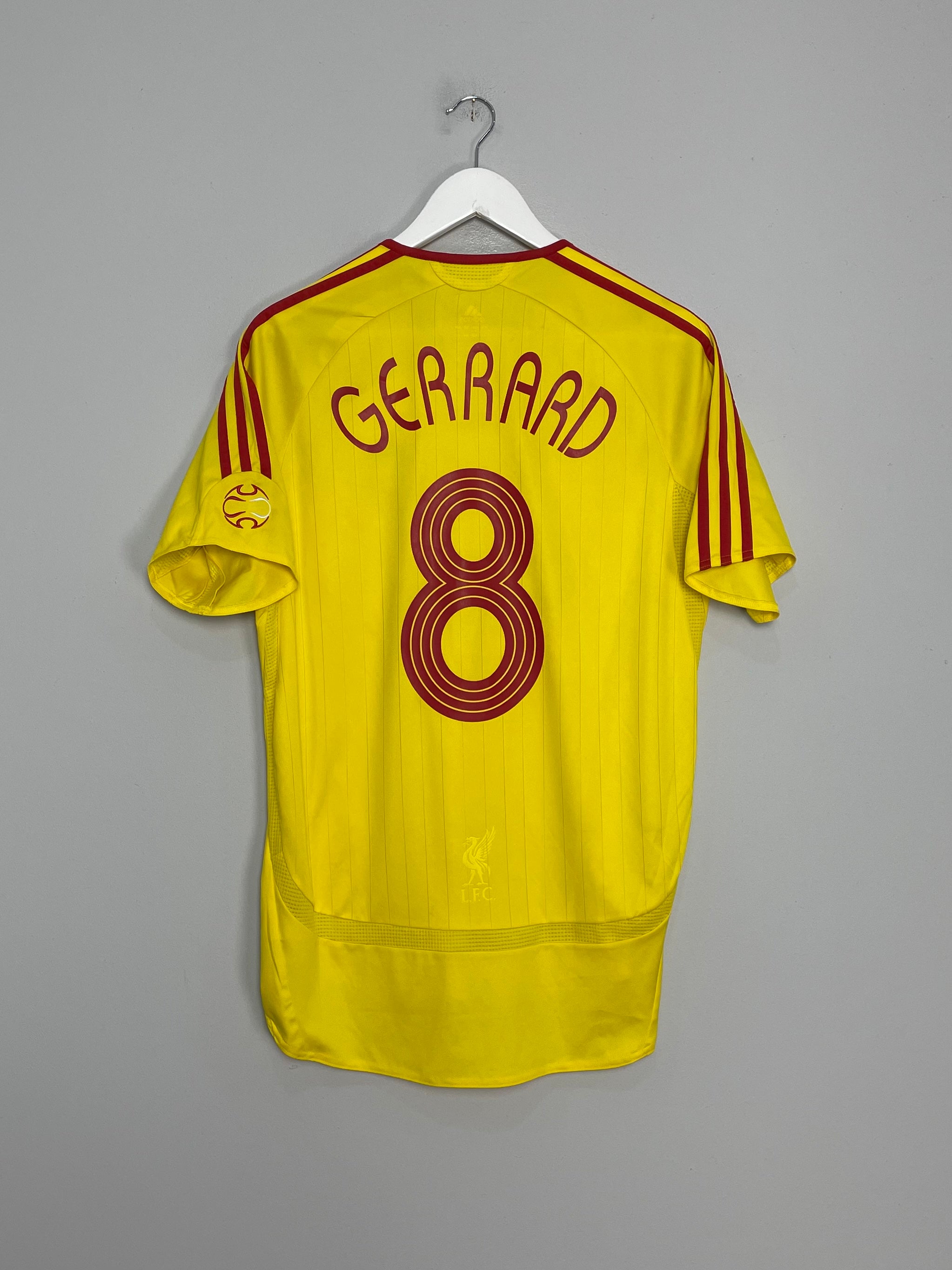 2006/07 LIVERPOOL GERRARD #8 THIRD SHIRT (S) ADIDAS