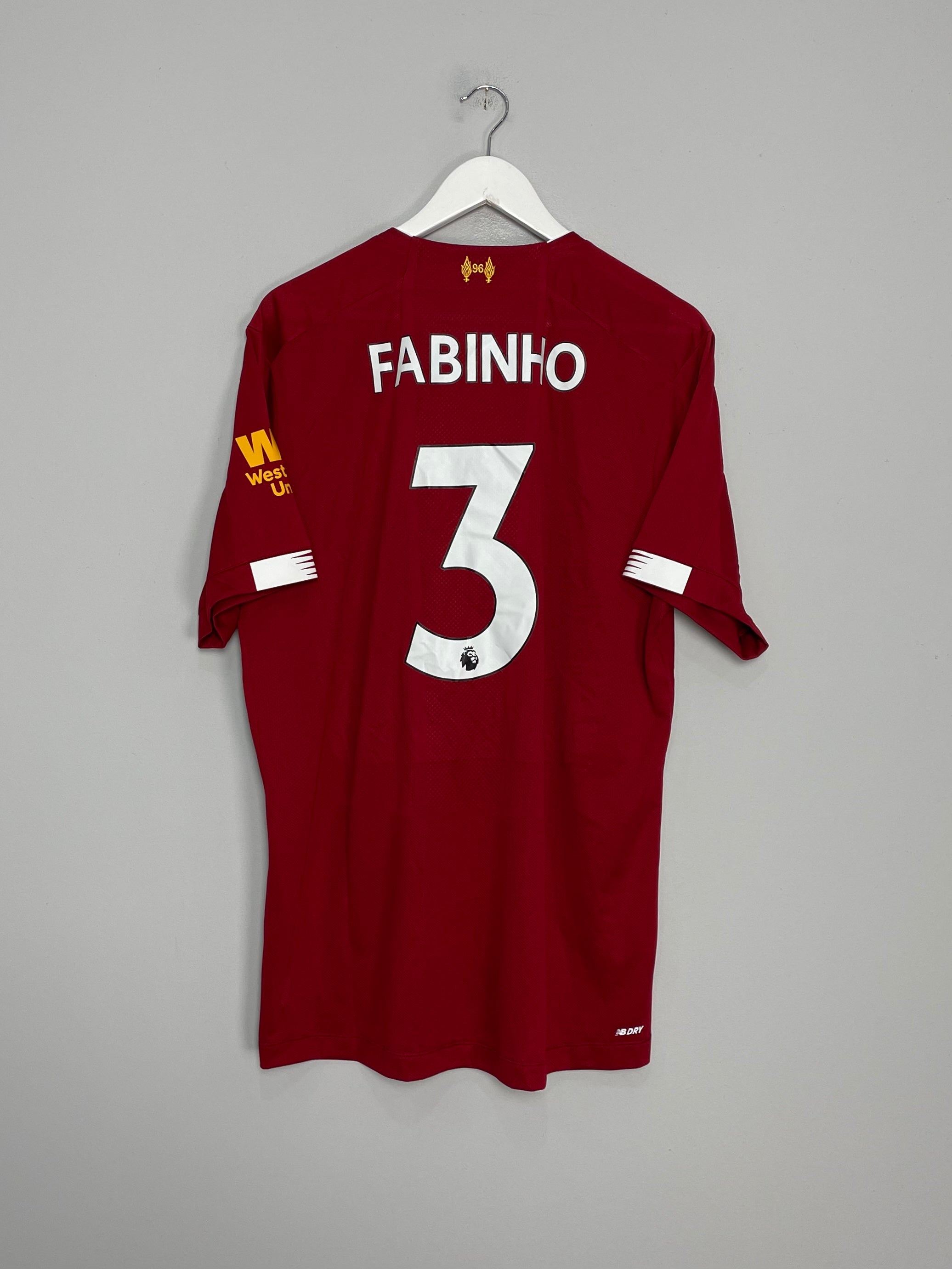 2019/20 LIVERPOOL FABINHO #3 *CHAMPIONS* HOME SHIRT (XL) NEW BALANCE