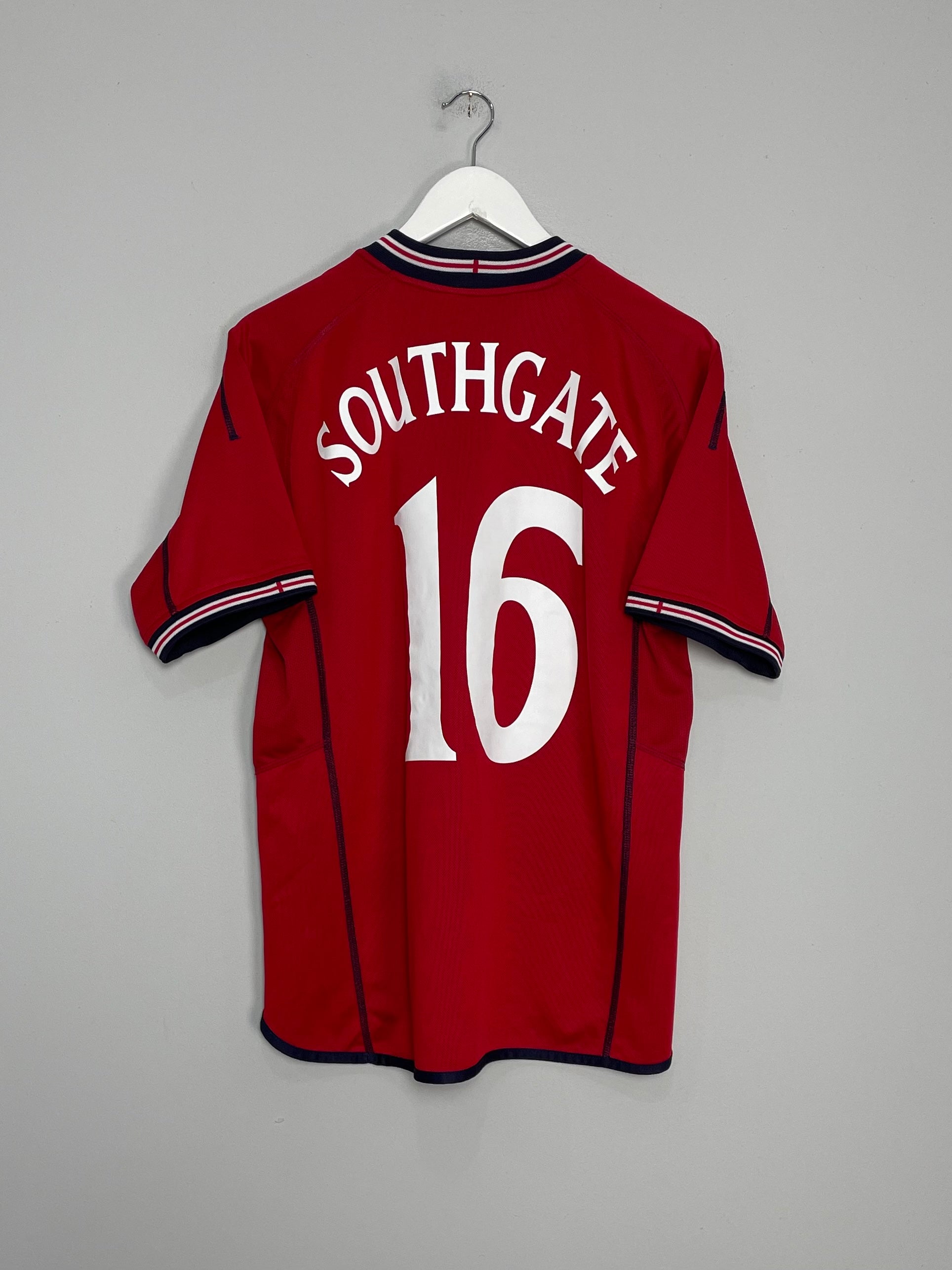 2002/03 ENGLAND SOUTHGATE #16 AWAY SHIRT (M) UMBRO