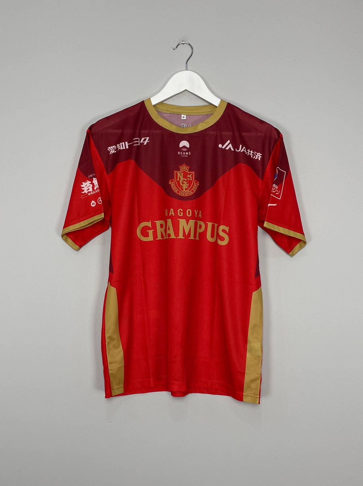 2019 NAGOYA GRAMPUS X BEAMS SHACHIHOKO FESTIVAL SHIRT (M) MIZUNO