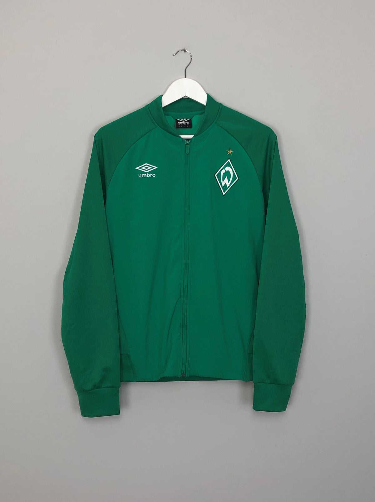 2018/19 WERDER BREMEN *MINT* UMBRO WALKOUT JACKET (M)