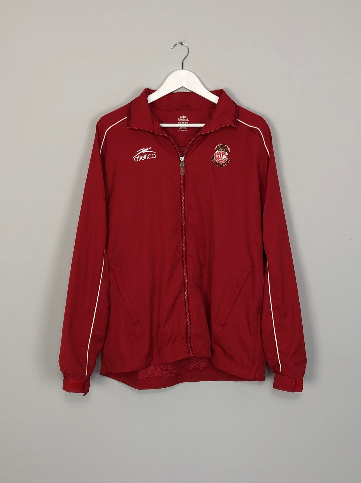 2002 DEPORTIVO TOLUCA ATLETICA TRAINING JACKET (S)