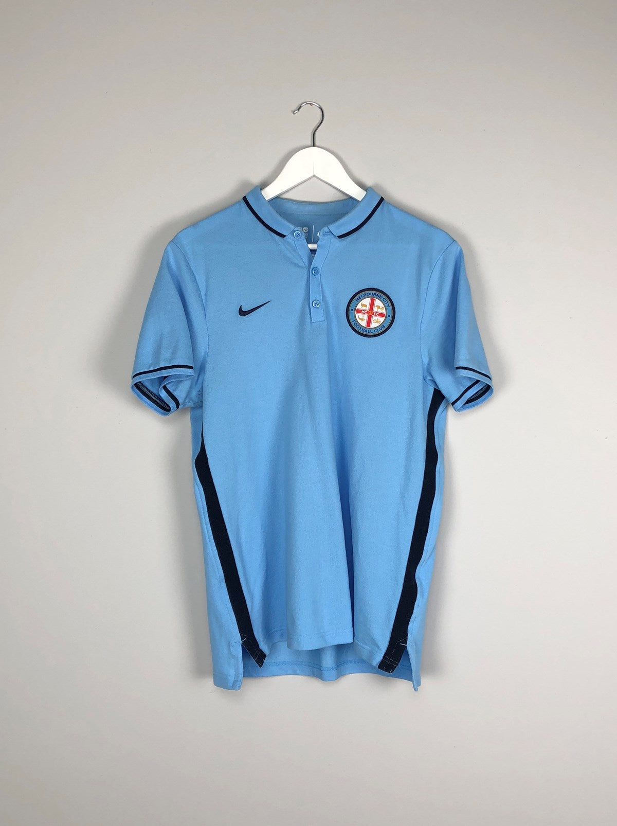 2000s MELBOURNE CITY NIKE POLO SHIRT (M)