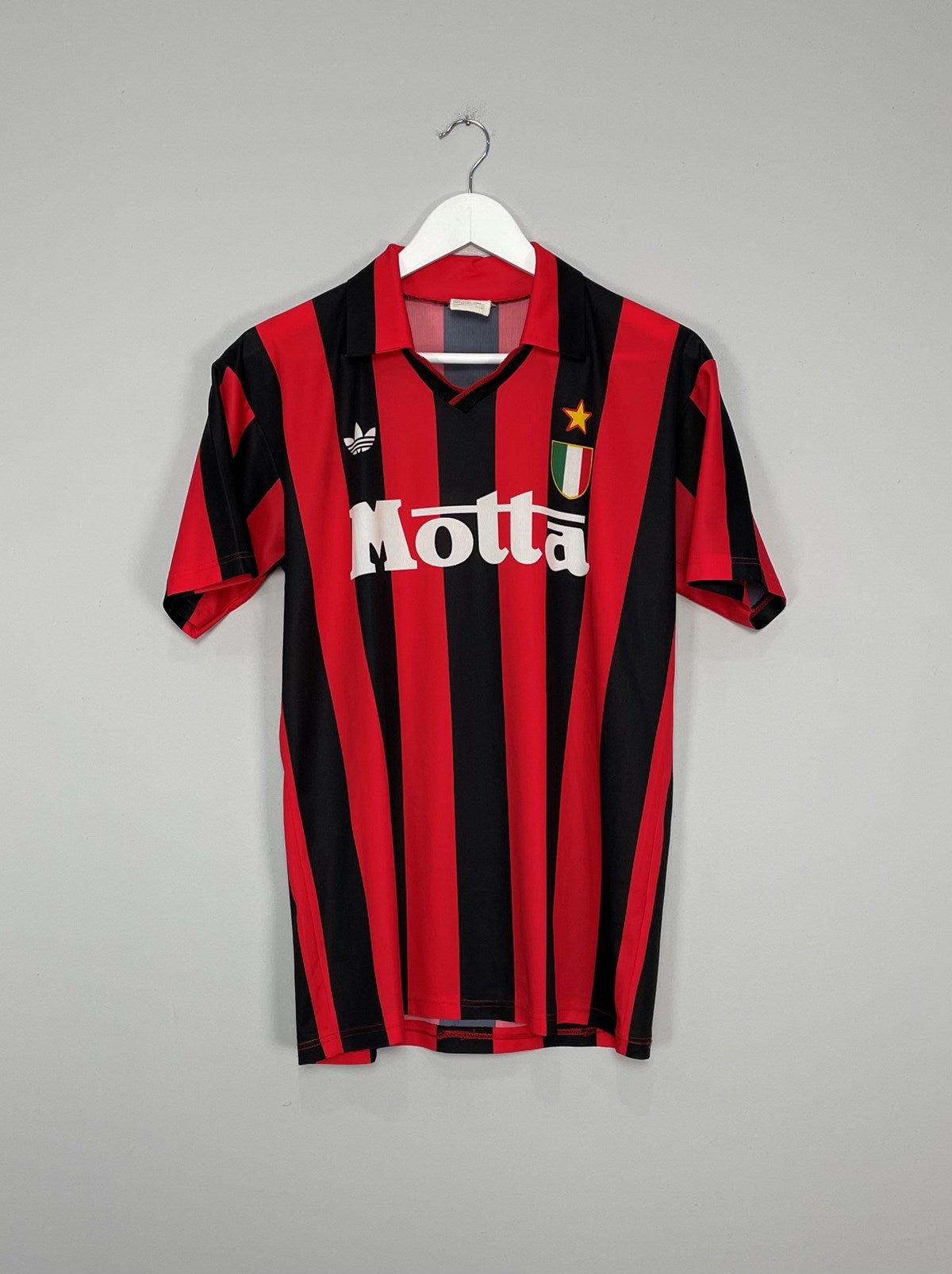 1992/93 AC MILAN HOME SHIRT (S) ADIDAS