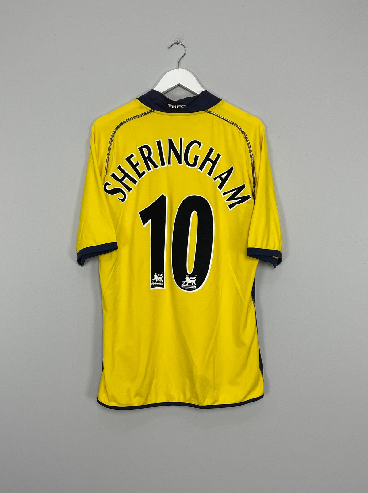 2002/03 TOTTENHAM HOTSPUR SHERINGHAM #10 THIRD SHIRT (XXL*) KAPPA