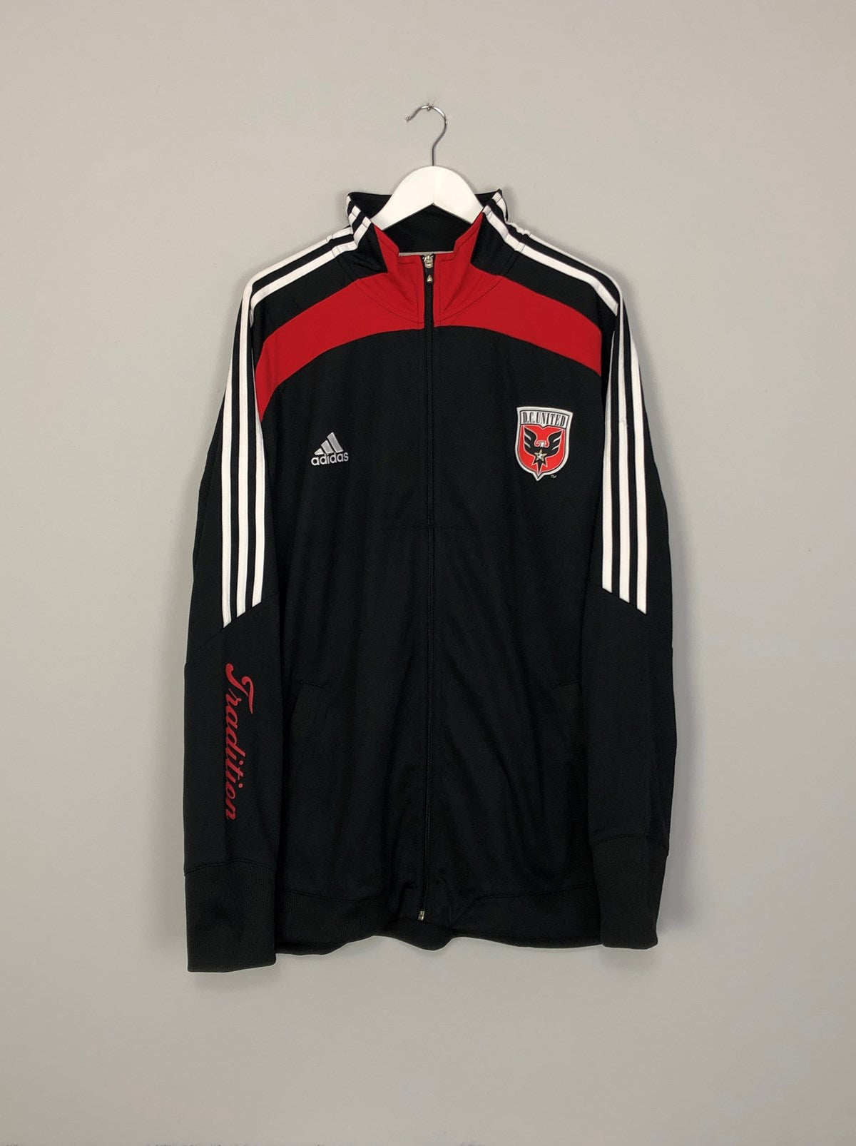 2008/09 DC UNITED ADIDAS TRACK JACKET (XXL)