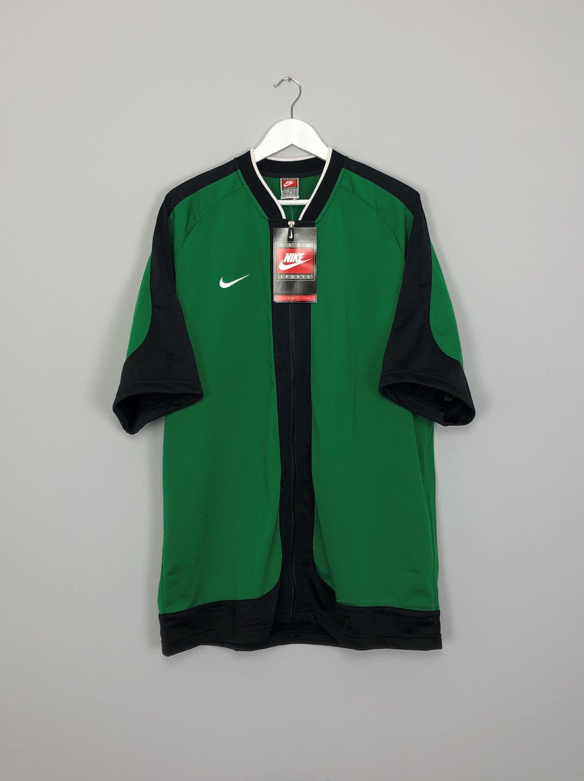 1997/98 NIKE *BNWT* TEMPLATE FULL ZIP TRAINING SHIRT (L*)