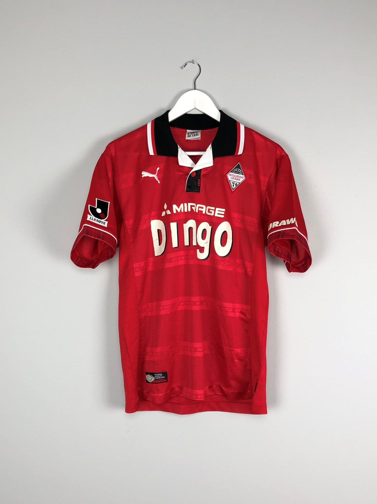 1999 URAWA RED DIAMONDS HOME SHIRT (S/M) PUMA