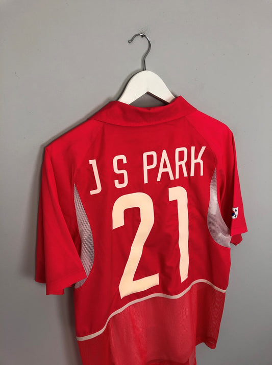 Cult Kits - 2002/04 SOUTH KOREA J.H.AHN #19 *PLAYER ISSUE* HOME (S)