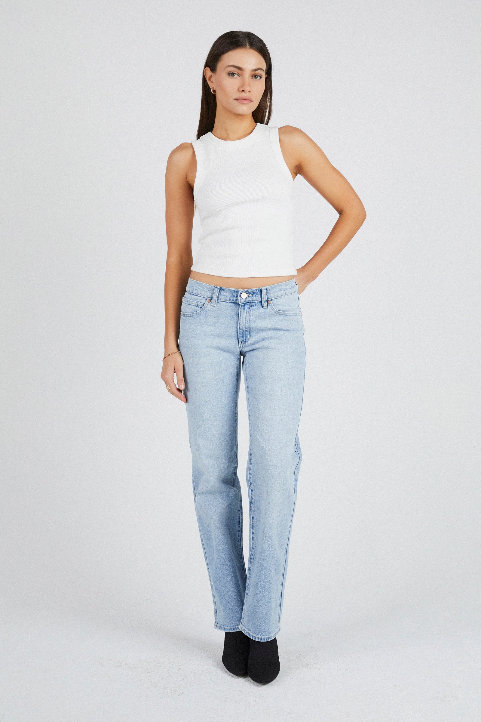 | Buy Straight Jeans 99 Abrand Low Gina Online