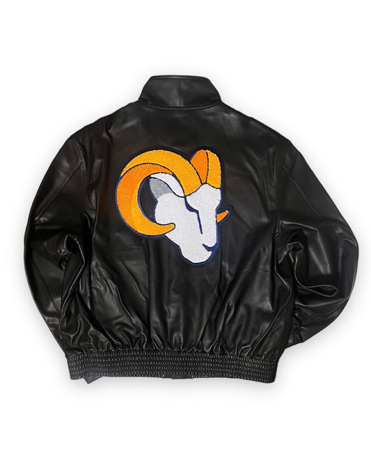 GOLDEN STATE WARRIORS 7TH CHAMPIONSHIP LEATHER JACKET – Jeff