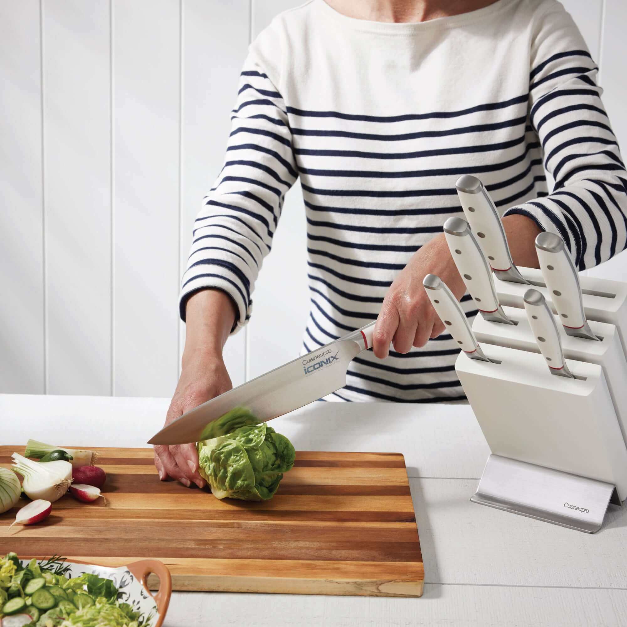 Cuisine::pro Artisan Stahl 6-Piece Knife Block Set