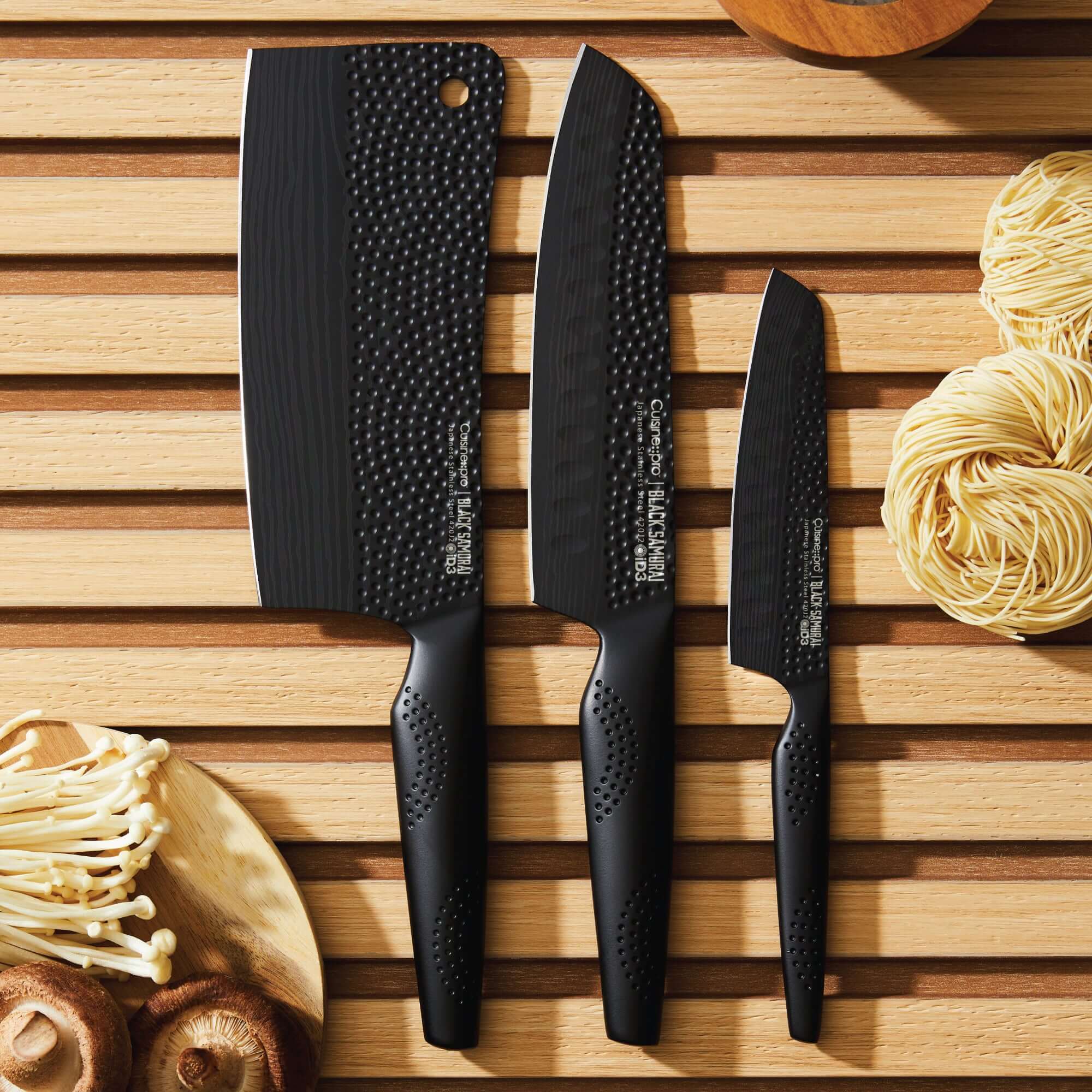 Cuisine::pro® iD3® Black Samurai™ Gozen Knife Block 7 Piece