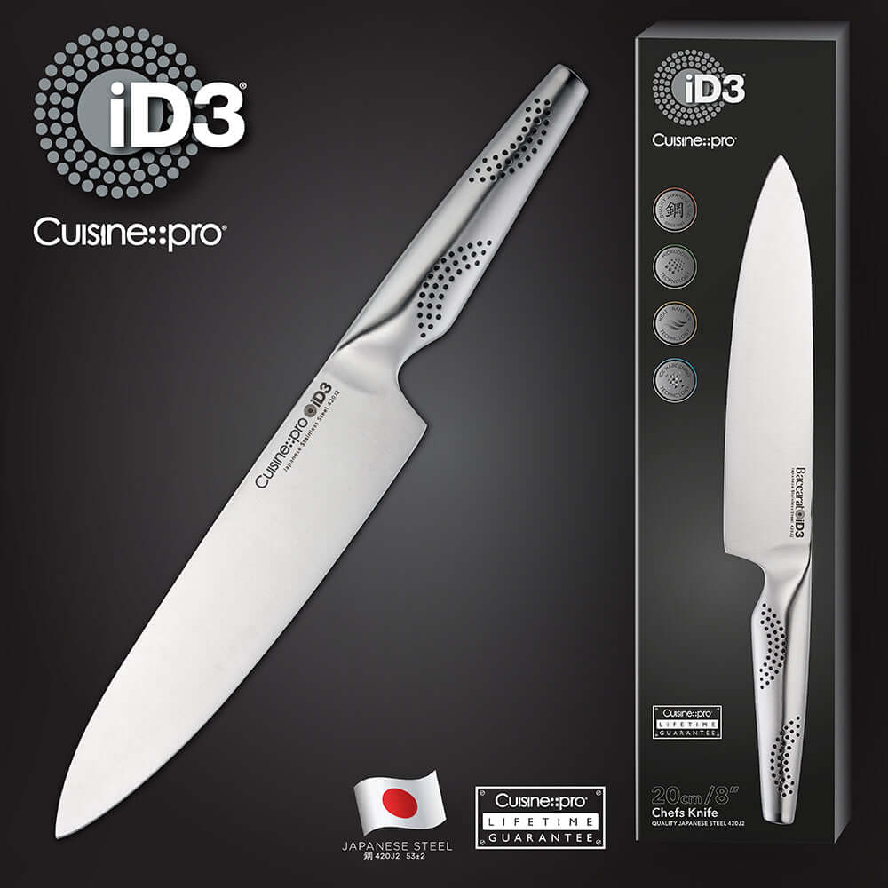 Cuisine::pro® iD3® Black Samurai™ Chefs Knife 20cm/8 – Cuisine::pro® USA