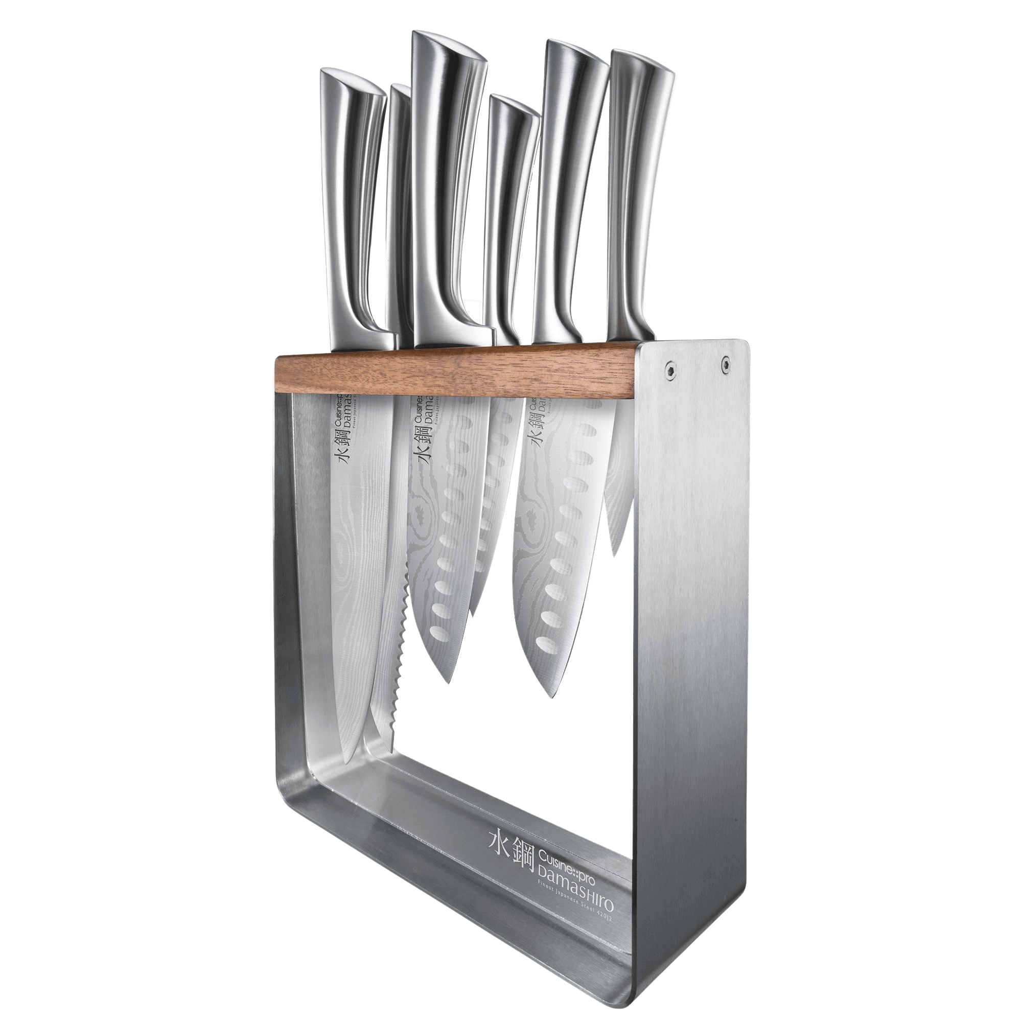 DFITO 9-Piece Kitchen Knife Set, Stainless Steel Professional Cutlery Knife  with Knife Sheaths, Ultra Sharp Kitchen Knives with Knife Storage Bag, Blue  