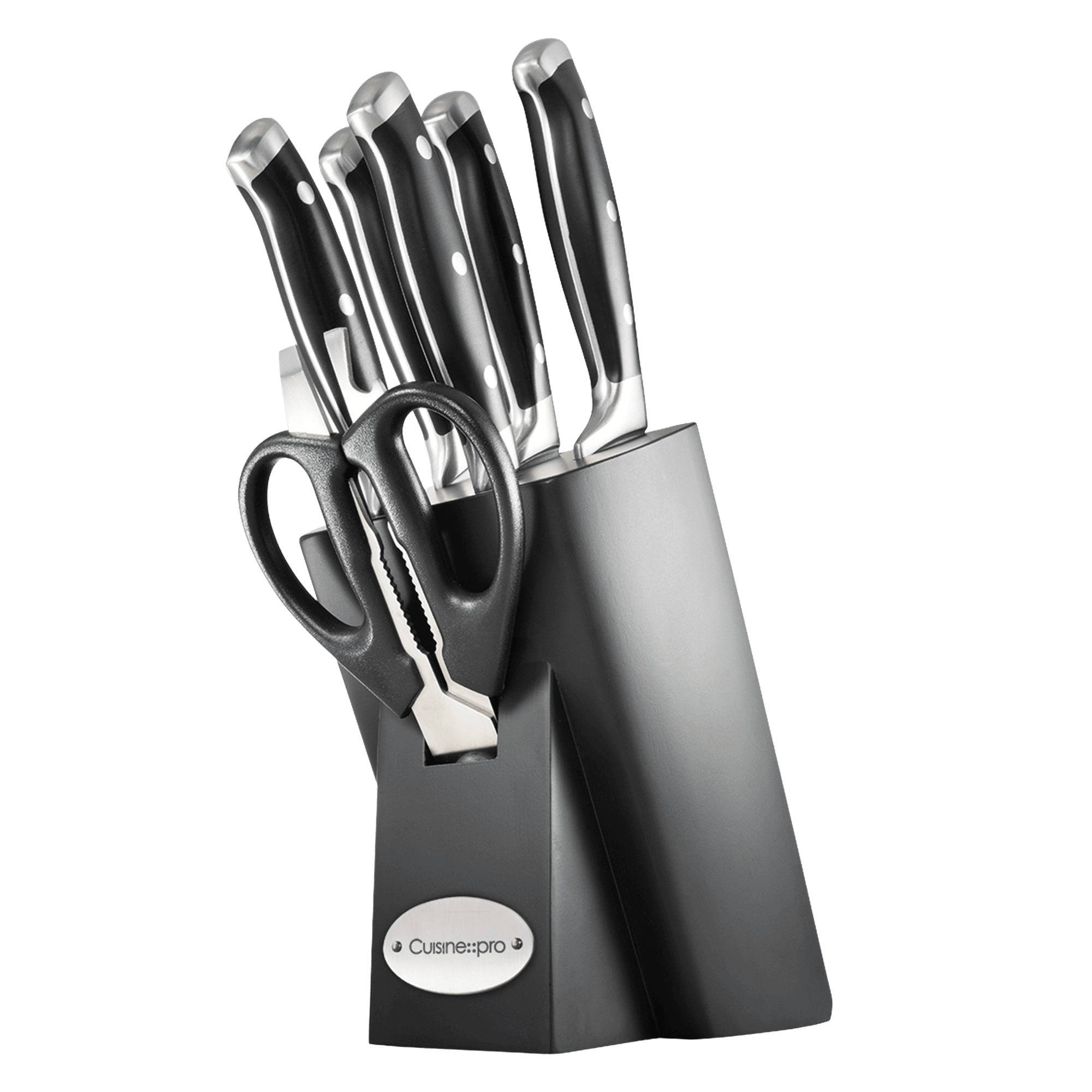 Cuisine::pro SABRE 14-Piece Stainless Steel Knife Set with Knife Block  1029417 - The Home Depot