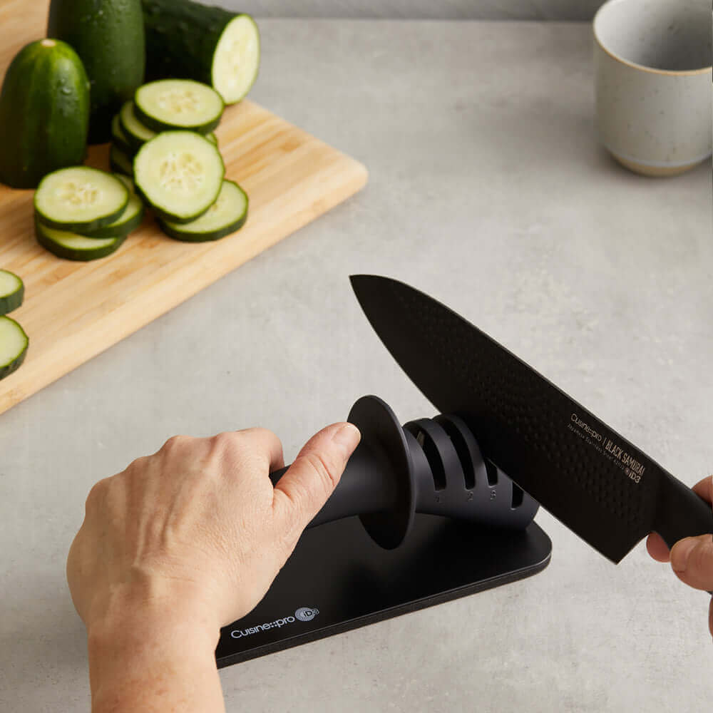 ID3 Ceramic Manual 3-Step Knife Sharpener