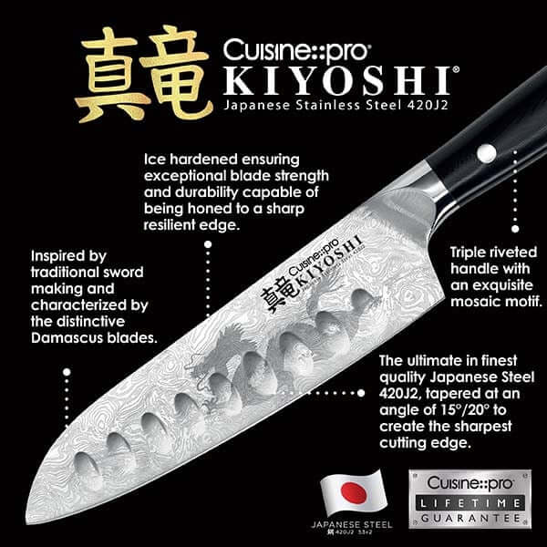 Cuisine::pro® KIYOSHI™ Santoku Knife 17cm/6.5"