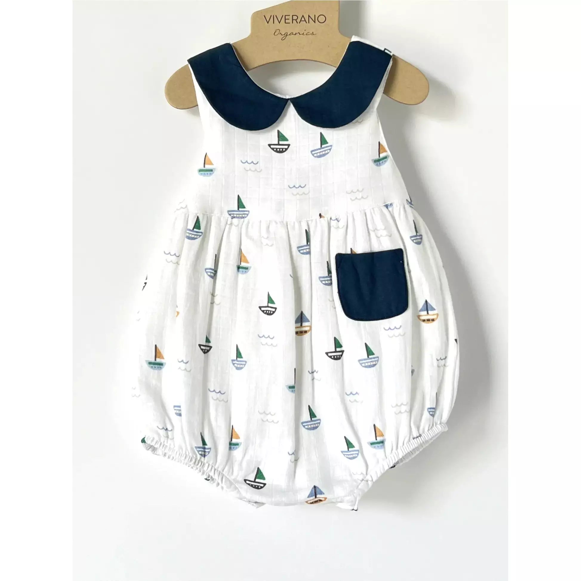 Sailboat Bubble Romper