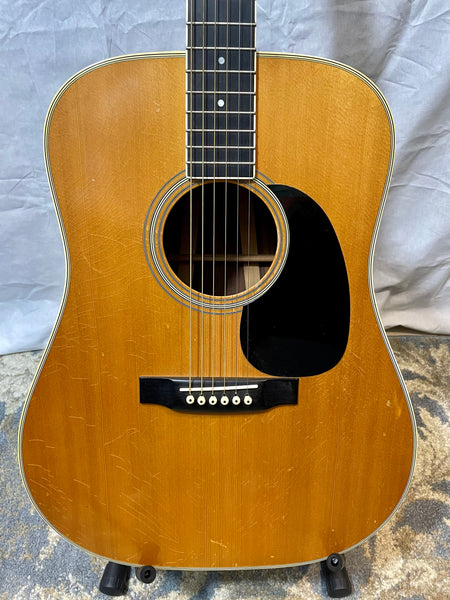 1973 martin acoustic guitar