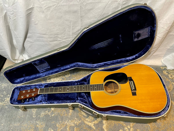 1973 martin acoustic guitar