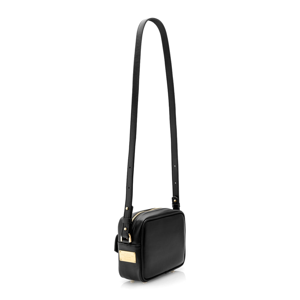 Hope Maxi - Black Vegan Shoulder Bag - by Alexandra K.