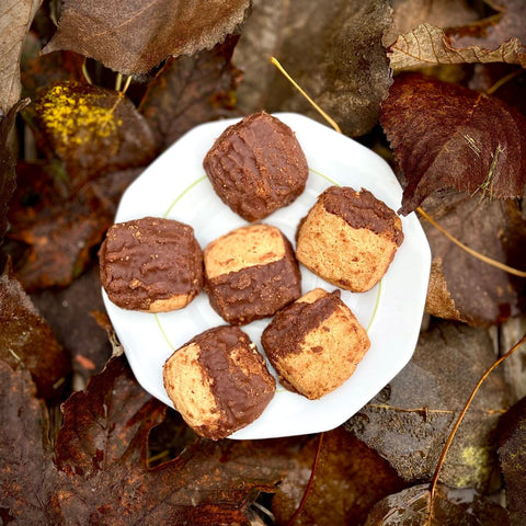 Mes P'tis Carrés Sablés au Chocolat - Le Père Craquant