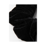 Scrunchie Black Velvet 10cm