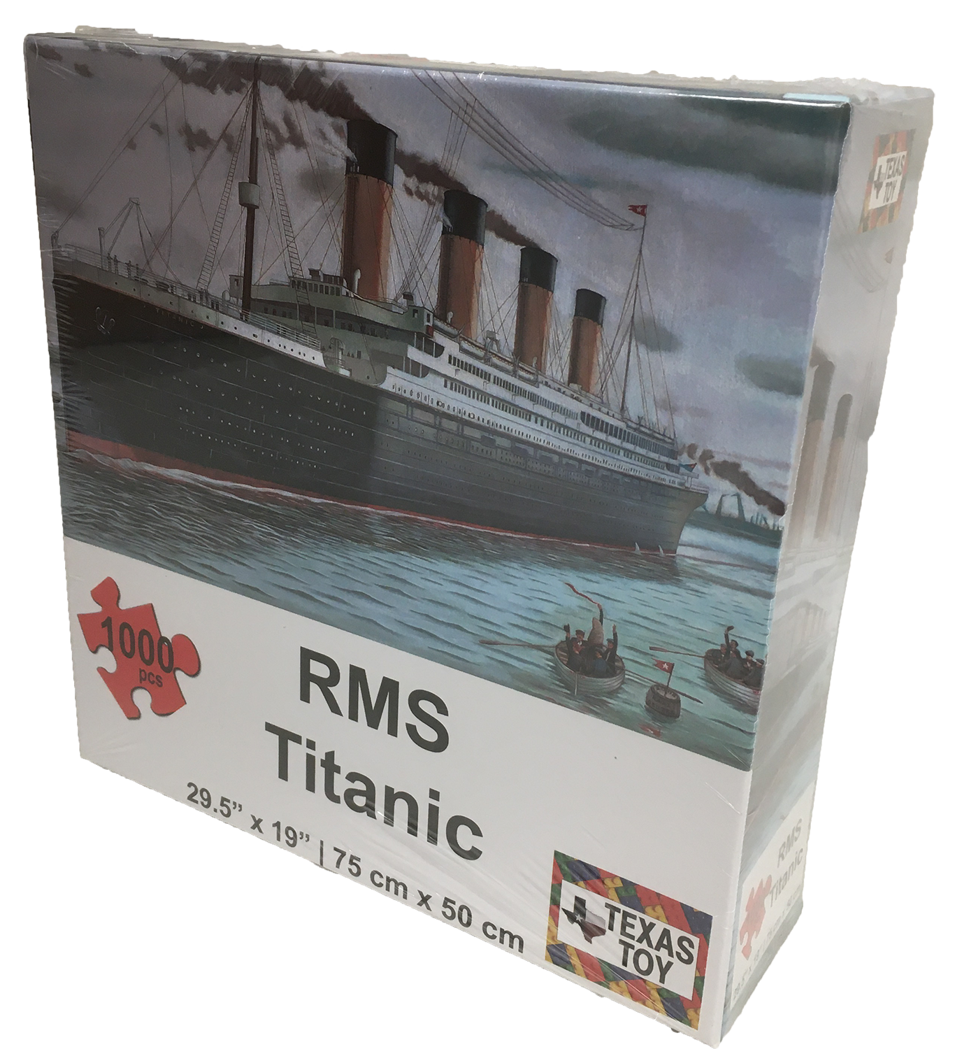 RMS Titanic Ship Cardboard Puzzle 1000-pc 2mm – Texas Toy Distribution