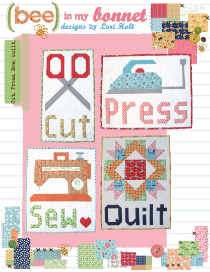 Kaleidoscope Quilt & Cross Stitch Book Lori Holt of Bee in my Bonnet f –  The Quilting Addict