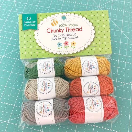 Fall 2023 Lori Holt Chunky Crochet Thread Bundle