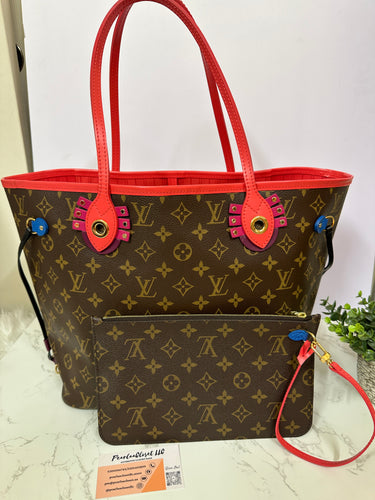 LOUIS VUITTON Monogram Giant Crafty Neverfull MM (Limited Edition
